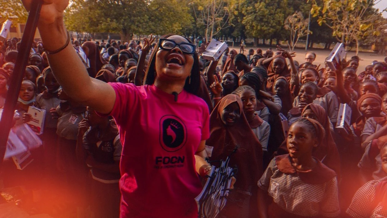 International Women’s Day leadership outreach with students in Abuja