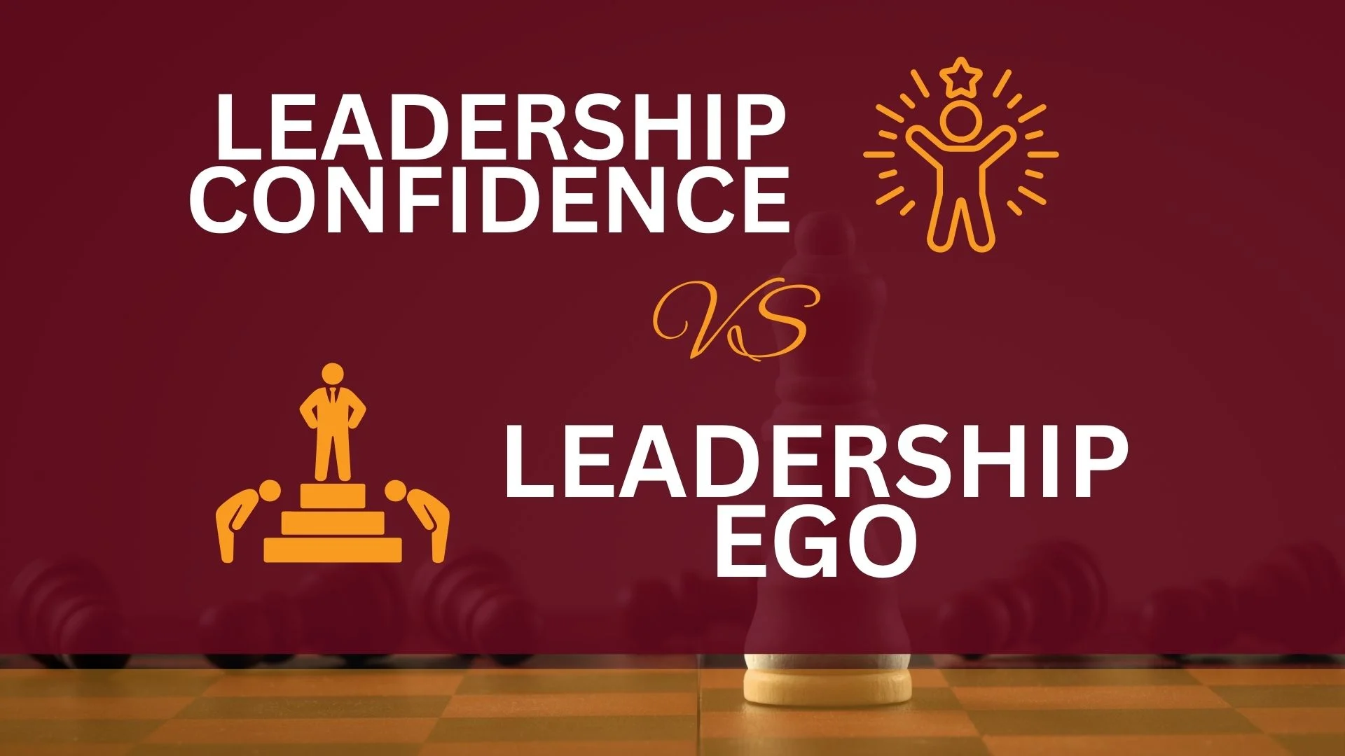 leadership confidence versus leadership ego demonstrated by confident women leaders in a professional setting
