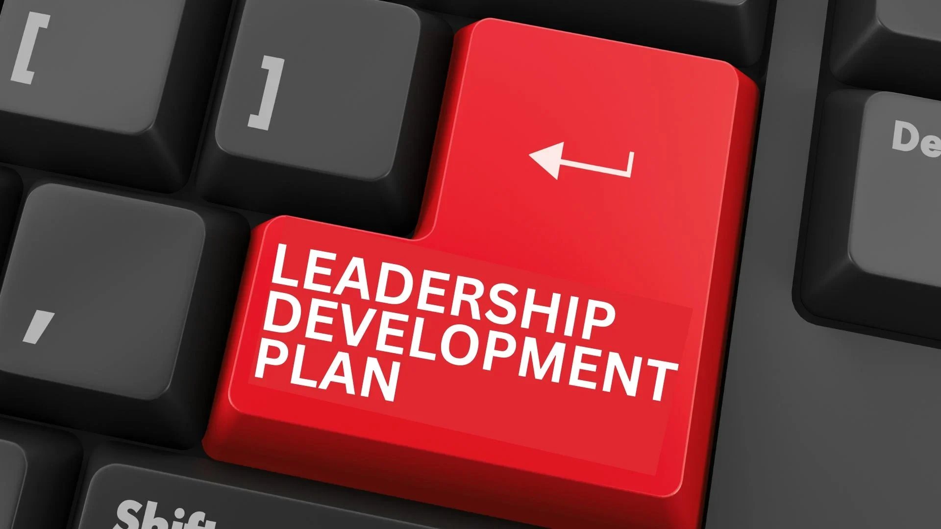 Leadership development plan and women leadership growth built through clear leadership goals by a focused and intentional woman leader in a professional setting