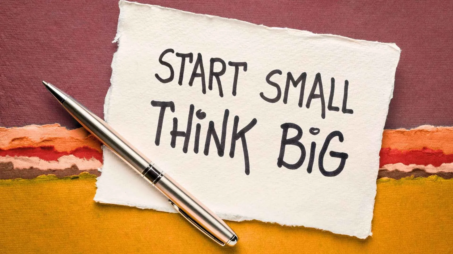 The Power of Starting Small: Why Big Dreams Begin with Bold Little Steps